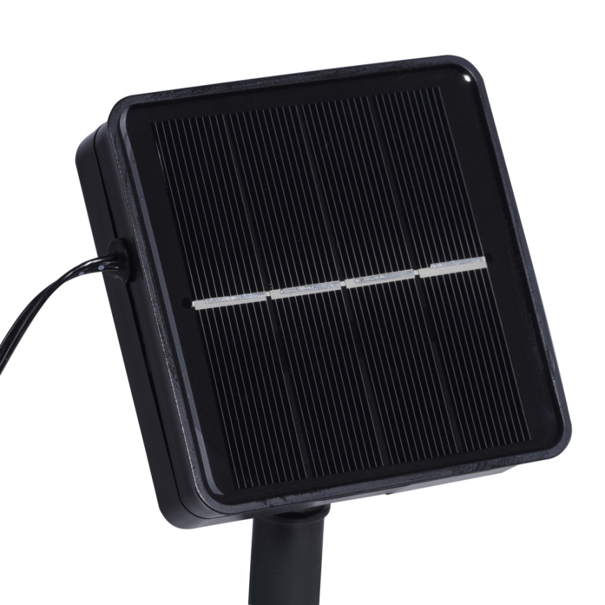 JUST LIGHT. 19971-18 - LED RGB Solární pásek TEANIA LED/3,7V 5 m 1200 mAh IP44 černá