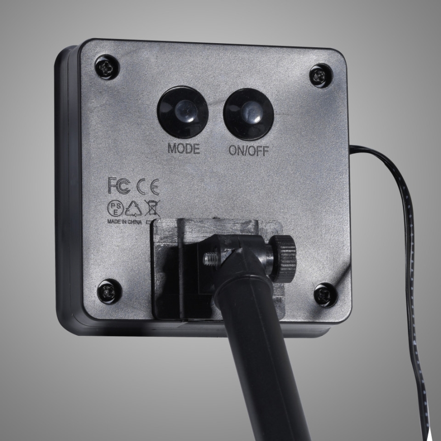 JUST LIGHT. 19971-18 - LED RGB Solární pásek TEANIA LED/3,7V 5 m 1200 mAh IP44 černá