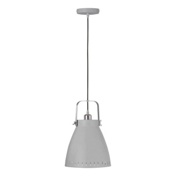 JUST LIGHT. L11160-16 - Lustr na lanku EVA 1xE27/60W/230V pr. 26,5 šedá