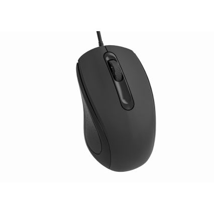 Kabelová myš 1200 DPI USB-C černá