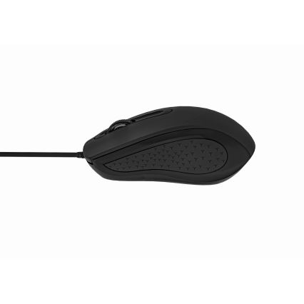 Kabelová myš 1200 DPI USB-C černá