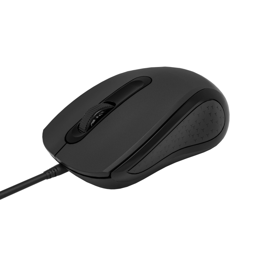 Kabelová myš 1200 DPI USB-C černá