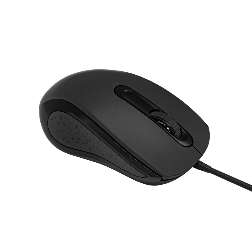 Kabelová myš 1200 DPI USB-C černá