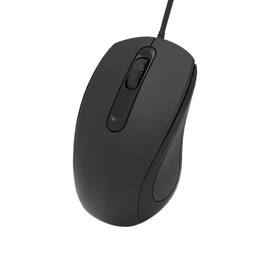 Kabelová myš 1200 DPI USB-C černá