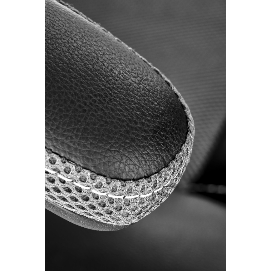 Kancelářská židle KENU černá/šedá