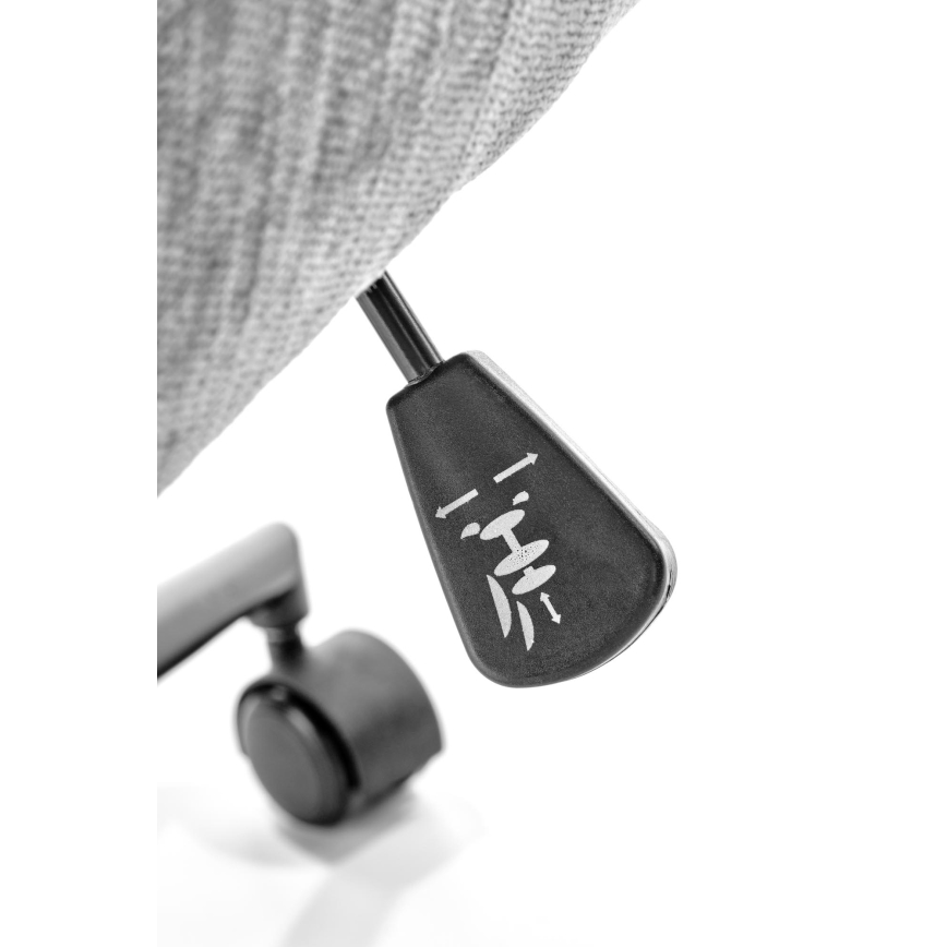 Kancelářská židle SAVO světle šedá