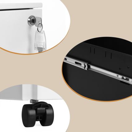 Kancelářský kontejner SECURIO bílá