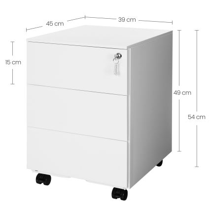 Kancelářský kontejner SECURIO bílá