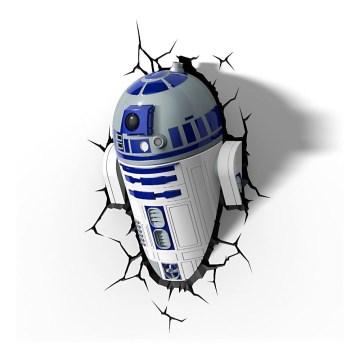 Kanlux 15217 - Dětské nástěnné 3D svítidlo SW R2-D2 LED/3xAA Kanlux 15217 - Dětské nástěnné 3D svítidlo SW R2-D2 LED/3xAA