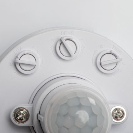 LED Stropní svítidlo se senzorem pohybu a soumraku FOGLER LED/17W/230V pr. 33 cm