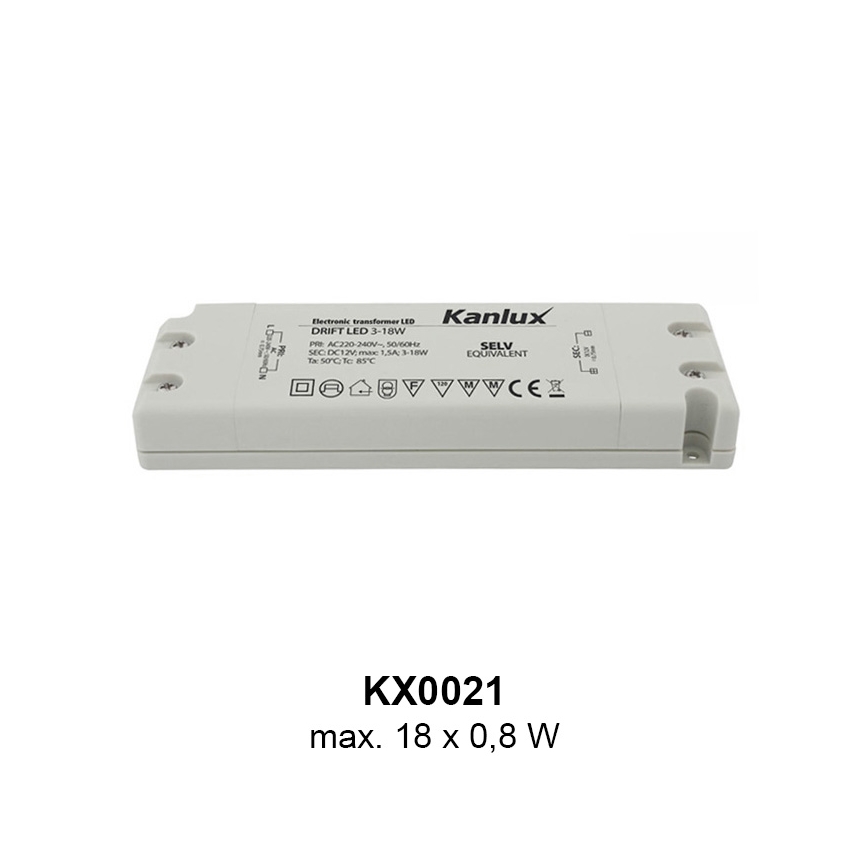 Kanlux 23100 - LED orientační svítidlo SOLA 1xLED/0,8W/12V