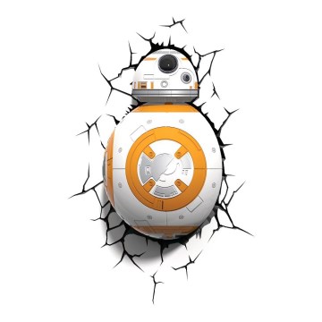 Kanlux 23830 - Dětské nástěnné 3D svítidlo SW BB-8 LED/3xAA Kanlux 23830 - Dětské nástěnné 3D svítidlo SW BB-8 LED/3xAA