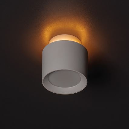 LED Bodové svítidlo SONOR LED/6W/230V 3000/4000/5700K + LED/1,5W 2200K pr. 9 cm bílá