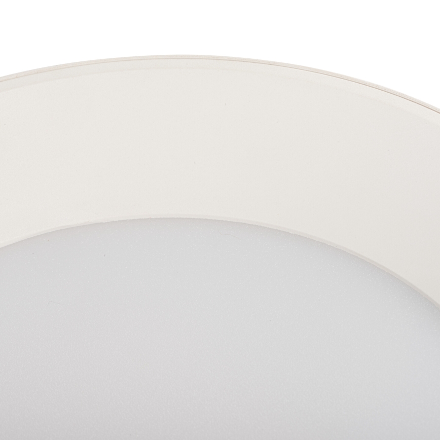 LED Bodové svítidlo SONOR LED/6W/230V 3000/4000/5700K + LED/1,5W 2200K pr. 9 cm bílá