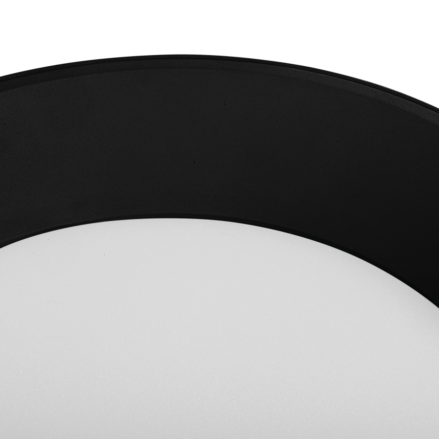 LED Bodové svítidlo SONOR LED/6W/230V 3000/4000/5700K + LED/1,5W 2200K pr. 9 cm černá