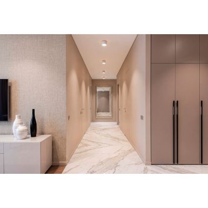 LED Bodové svítidlo SONOR LED/12W/230V 3000/4000/5700K + LED/1,5W 2200K pr. 14 cm bílá