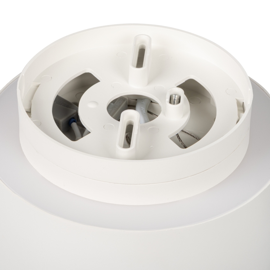 LED Bodové svítidlo SONOR LED/12W/230V 3000/4000/5700K + LED/1,5W 2200K pr. 14 cm bílá