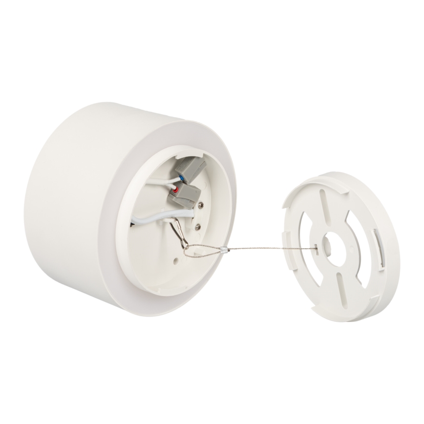 LED Bodové svítidlo SONOR LED/12W/230V 3000/4000/5700K + LED/1,5W 2200K pr. 14 cm bílá