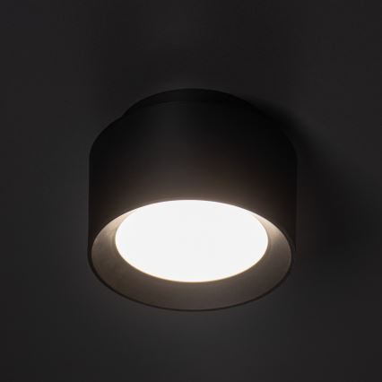 LED Bodové svítidlo SONOR LED/12W/230V 3000/4000/5700K + LED/1,5W 2200K pr. 14 cm černá
