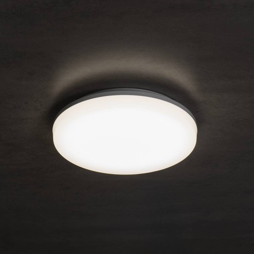 LED Stropní svítidlo VARSO LED/22/30W/230V 3000/4000/6500K pr. 33 cm IP54
