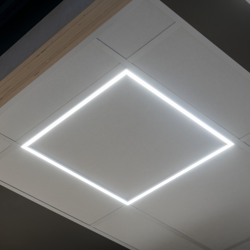 LED Podhledový rám AVAR LED/32W/230V 4000K UGR19 59,5x59,5 cm