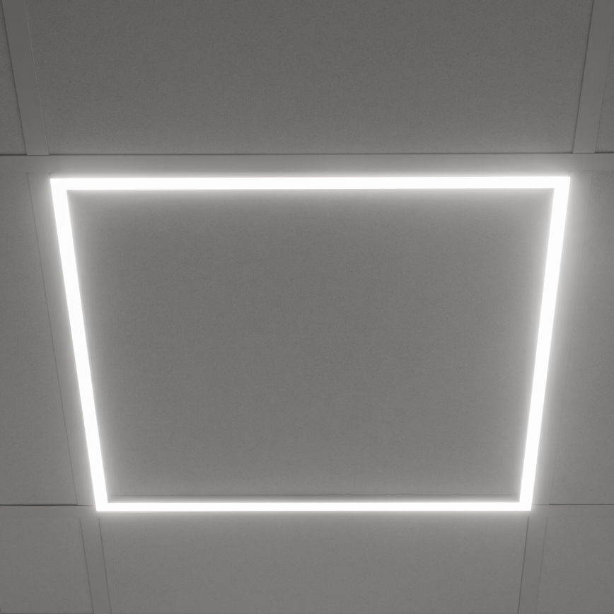 LED Podhledový rám AVAR LED/32W/230V 4000K UGR19 59,5x59,5 cm
