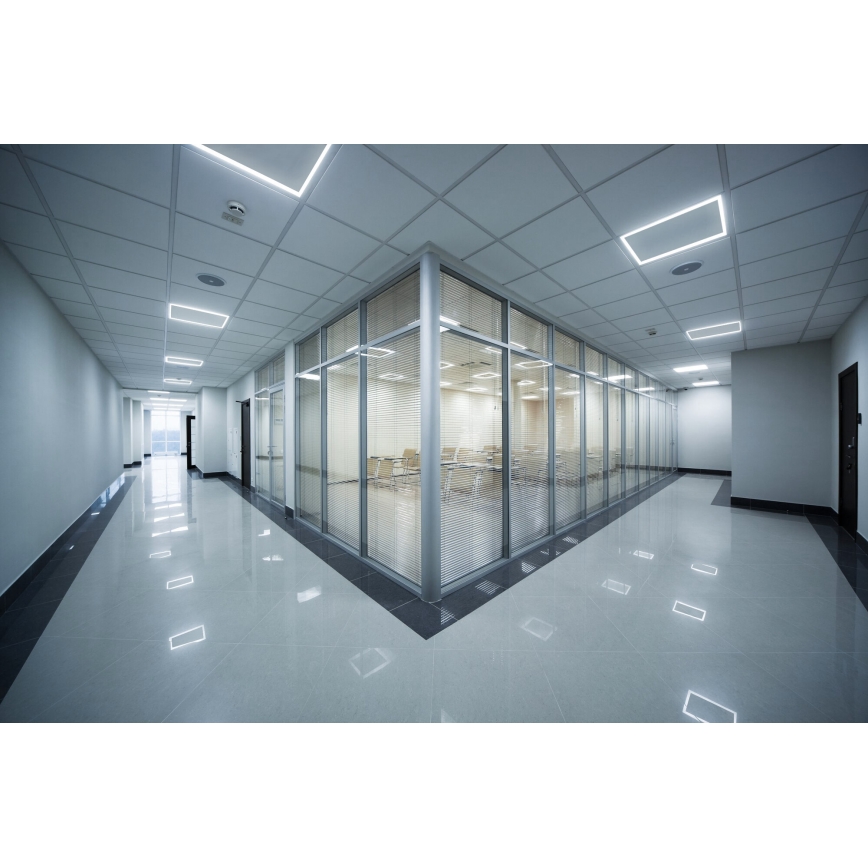 LED Podhledový rám AVAR LED/32W/230V 4000K UGR19 59,5x59,5 cm