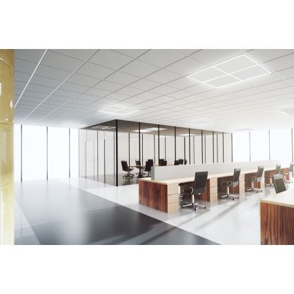 LED Podhledový rám AVAR LED/32W/230V 4000K UGR19 59,5x59,5 cm