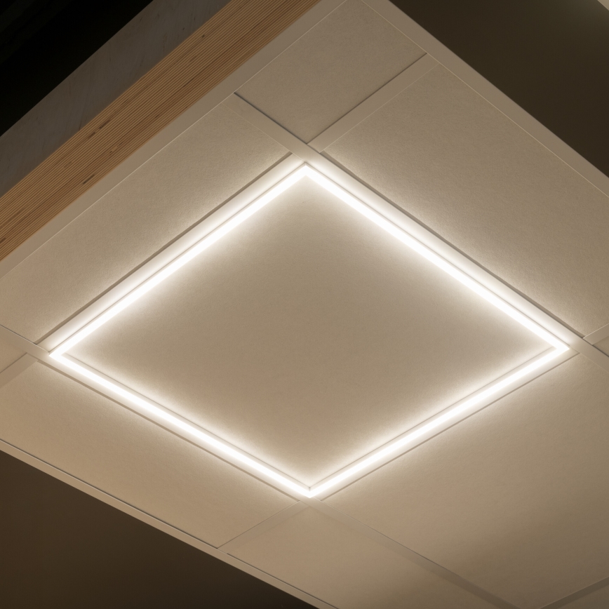 LED Podhledový rám AVAR LED/32W/230V 3000/4000/6500K 59x59 cm
