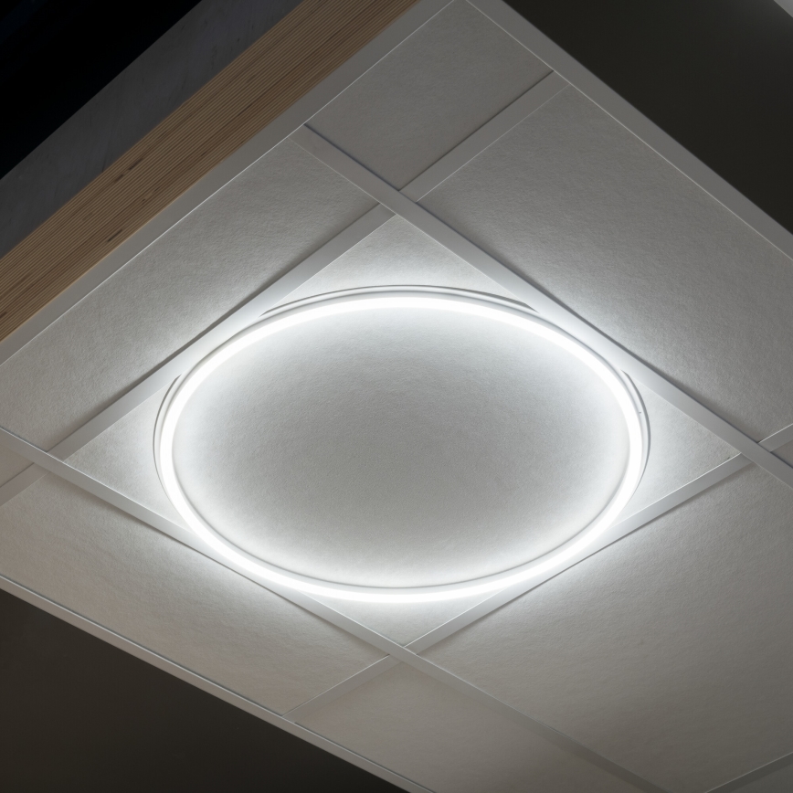 LED Podhledový rám AVAR LED/40W/230V 4000K pr. 59 cm