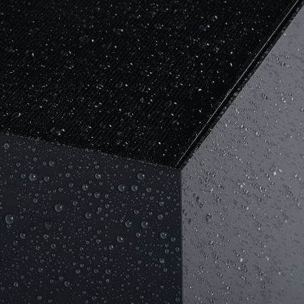 LED Solární nástěnné svítidlo se senzorem REKA LED/6W/3,7V 1800 mAh 3000/4000/6500K IP65 antracit