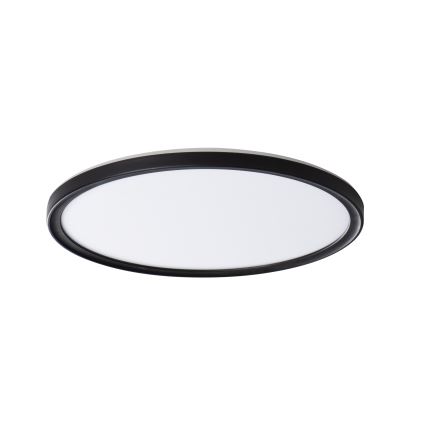 LED Koupelnové stropní svítidlo AZPO LED/18,5W/230V pr. 29 cm IP54 černá