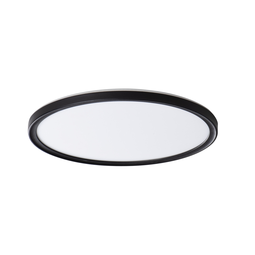 LED Koupelnové stropní svítidlo AZPO LED/18,5W/230V pr. 29 cm IP54 černá