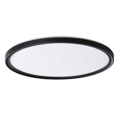 LED Koupelnové stropní svítidlo AZPO LED/22W/230V pr. 42 cm IP54 černá