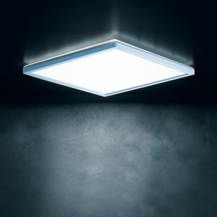 LED Stropní svítidlo AZPO LED/12,3W/230V 3000/4000/6000K 22,5x22,5 cm IP54 bílá