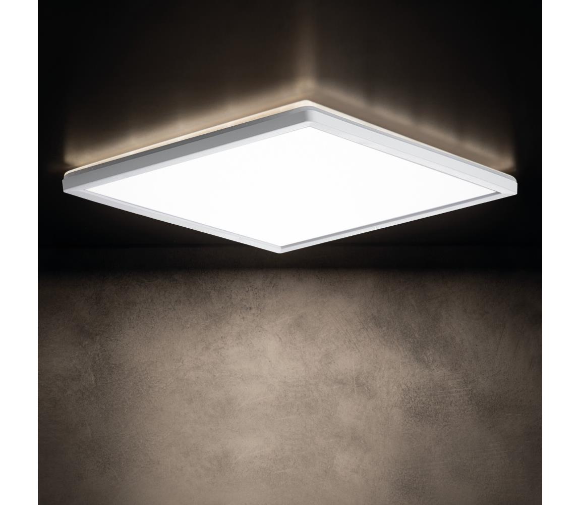 31532 - LED Stropní svítidlo AZPO LED/17,5W/230V 30x30 cm IP54 bílá 31532 – Alasans