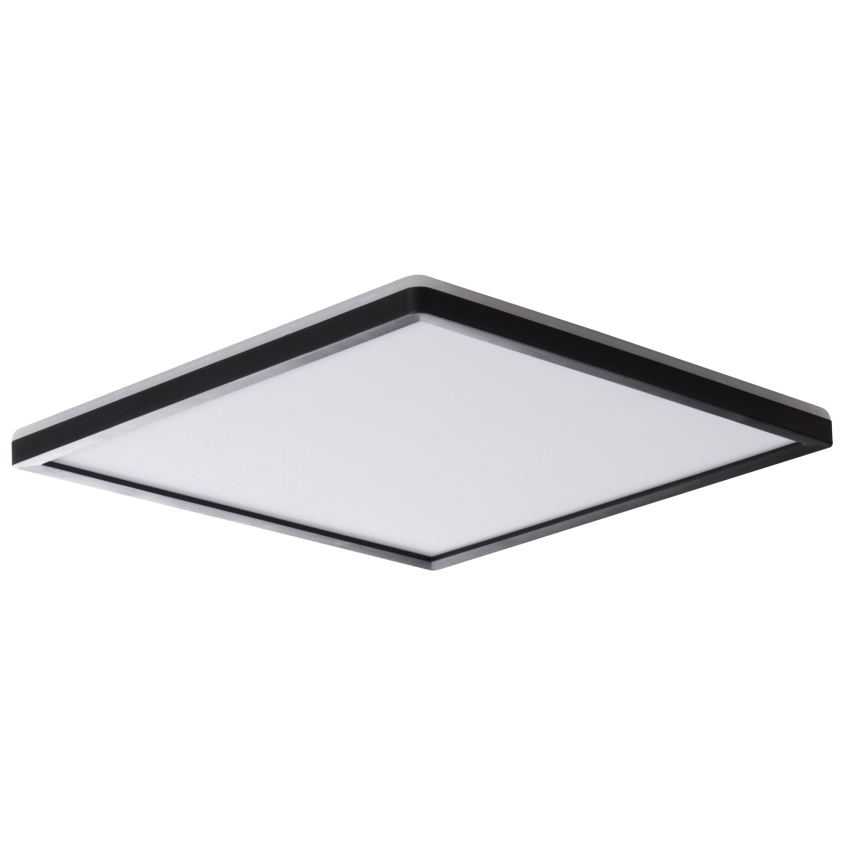 LED Stropní svítidlo AZPO LED/22W/230V 3000/4000/6000K 42x42 cm IP54 černá