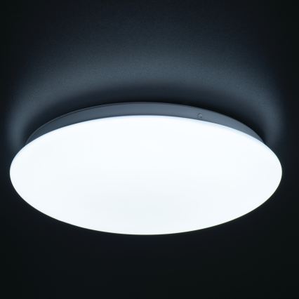 LED Koupelnové stropní svítidlo se senzorem pohybu a soumraku CORSO LED/18W/230V 3000/4000/6500K pr. 33 cm IP44