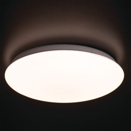 LED Koupelnové stropní svítidlo se senzorem pohybu a soumraku CORSO LED/24W/230V 3000/4000/6500K pr. 38 cm IP44