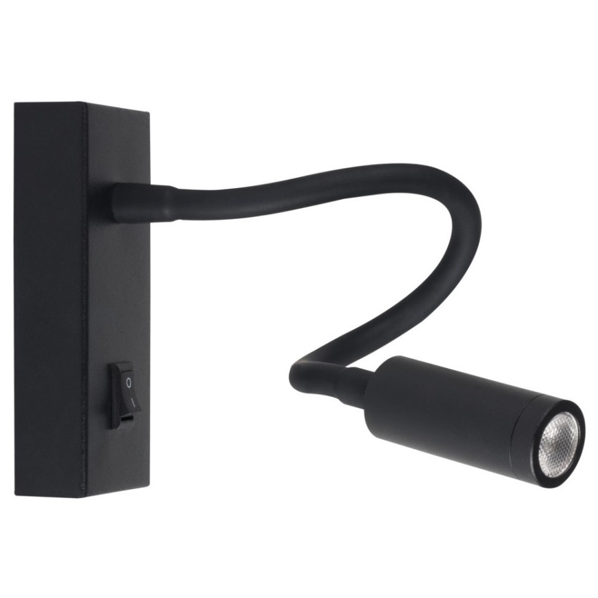 LED Flexibilní lampička TONIL LED/2,7W/230V černá