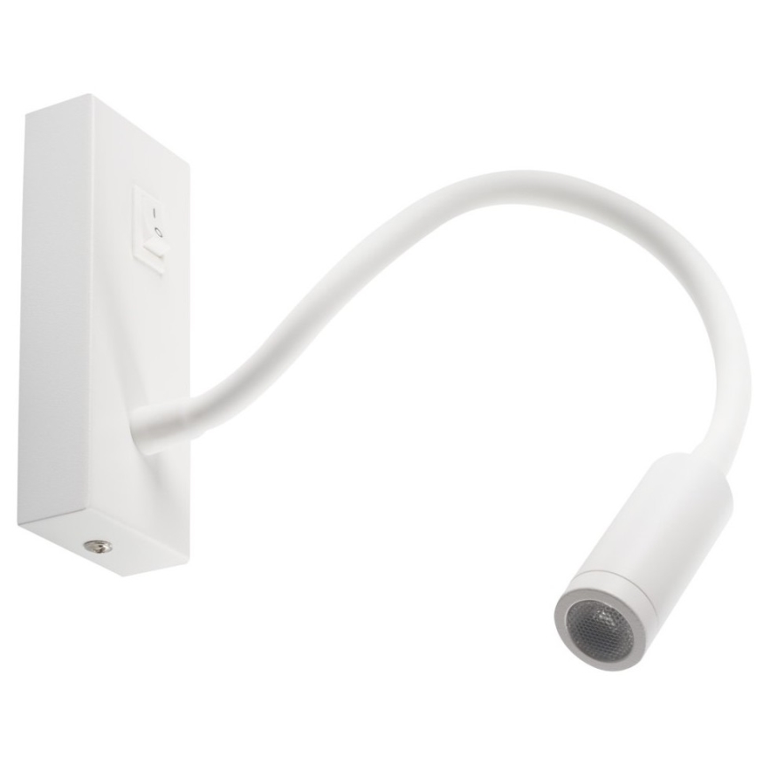LED Flexibilní lampička TONIL LED/2,7W/230V bílá