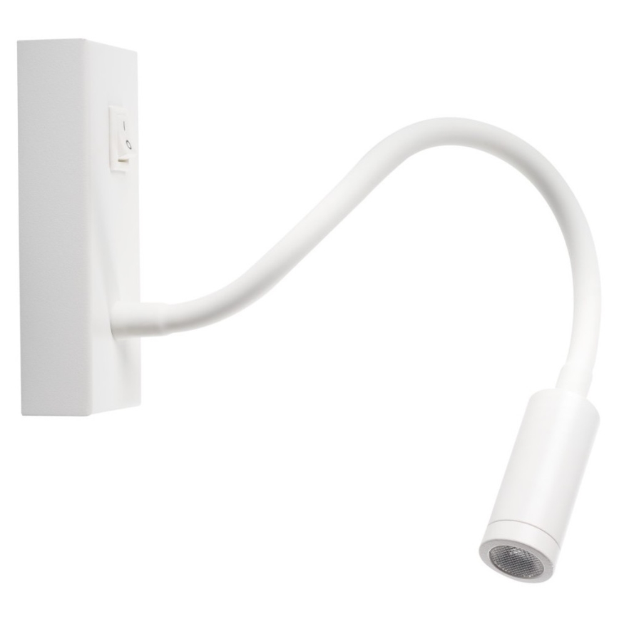 LED Flexibilní lampička TONIL LED/2,7W/230V bílá