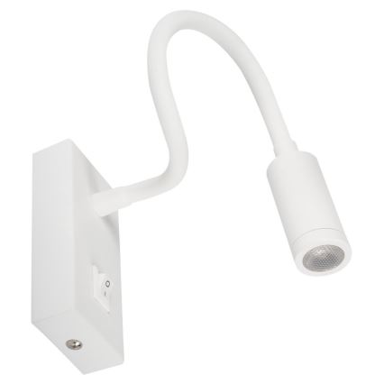 LED Flexibilní lampička TONIL LED/2,7W/230V bílá