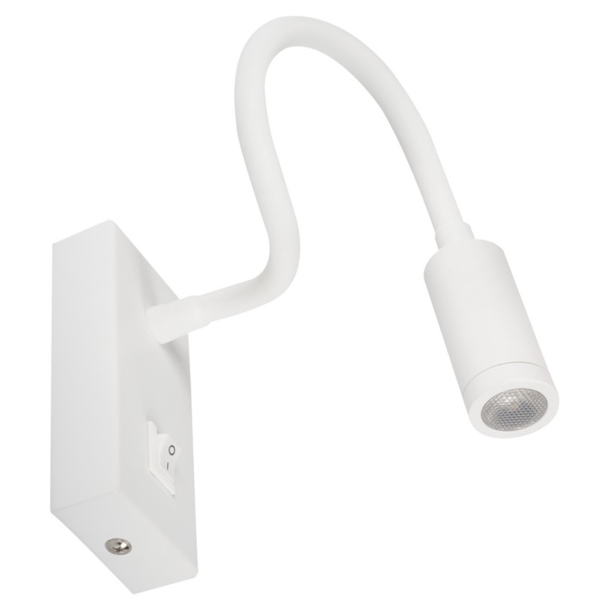 LED Flexibilní lampička TONIL LED/2,7W/230V bílá