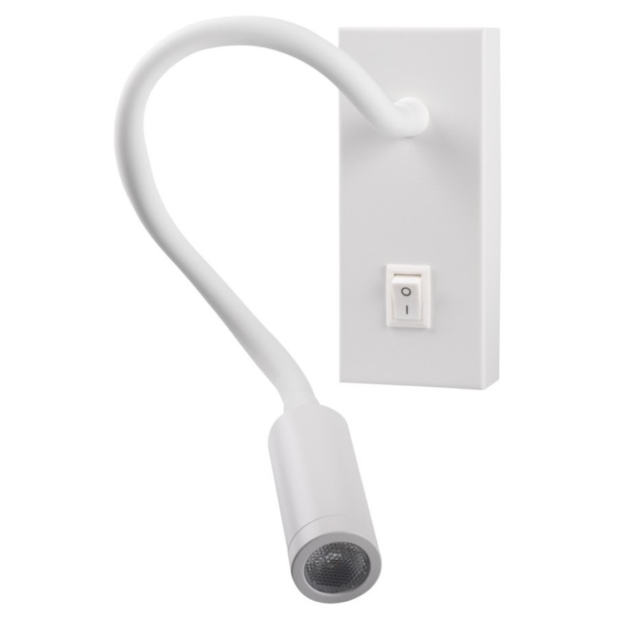 LED Flexibilní lampička TONIL LED/2,7W/230V bílá