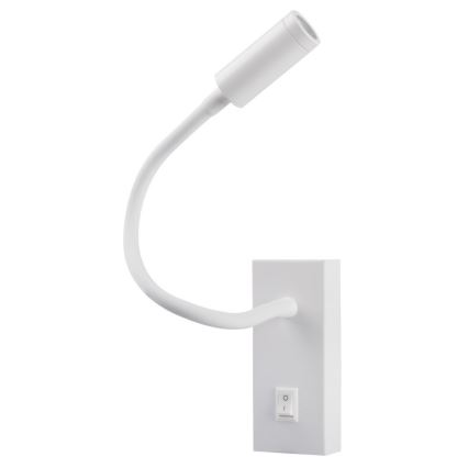 LED Flexibilní lampička TONIL LED/2,7W/230V bílá