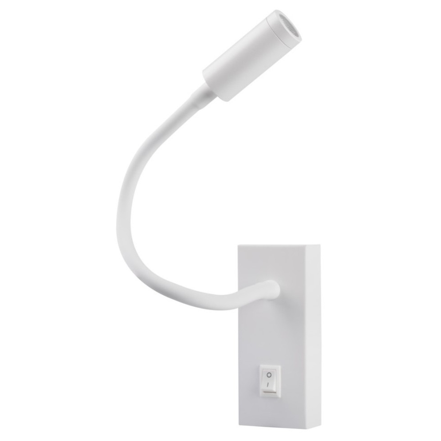 LED Flexibilní lampička TONIL LED/2,7W/230V bílá