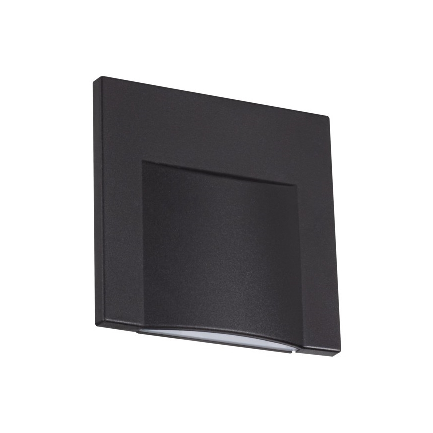 LED Schodišťové svítidlo ERINUS LED/0,8W/12V 3000K černá