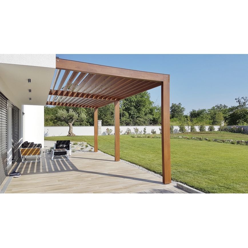 Kanlux 33361 - Venkovní bodové svítidlo AQILO 1xGU10/7W/230V IP65 černá