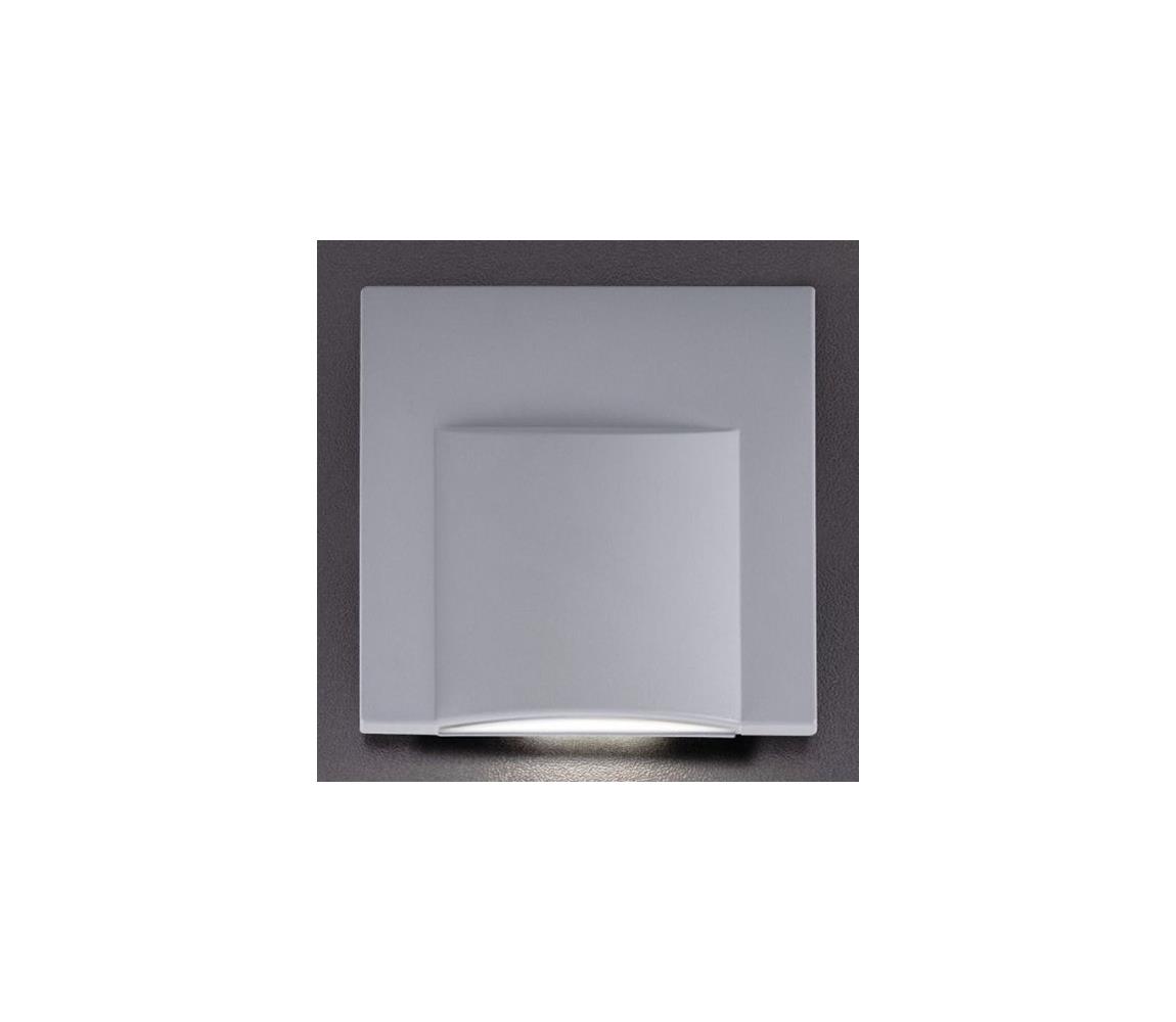  33407 - LED Schodišťové svítidlo ERINUS LED/0,8W/12V 4000K šedá 